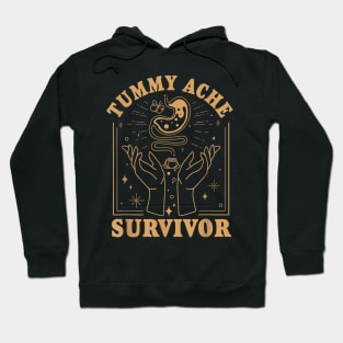 Funny Tummy Ache Survivor Hoodie